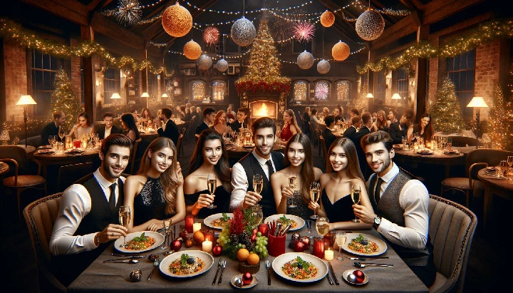 Foto Capodanno per coppie ad Imperia: meglio un tavolo per due o la socialità di un tavolo co